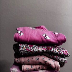 GAP Kids Pajama Bundle 5/6 - Pink and Floral